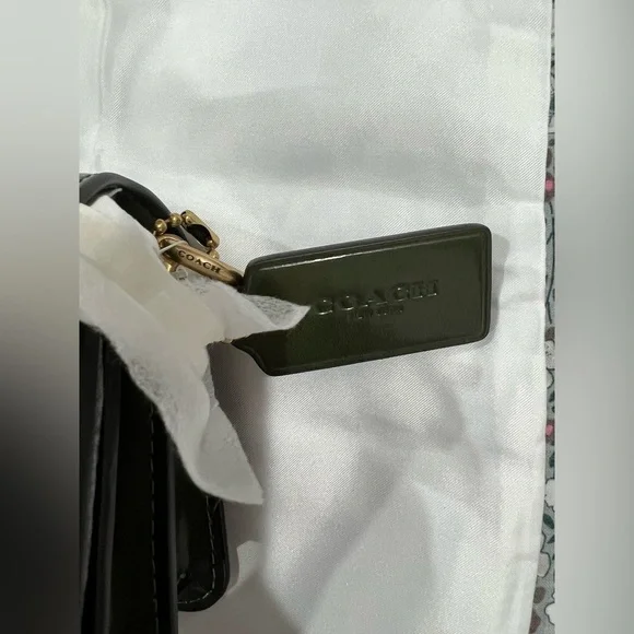 New! MINT CONDITION COACH Tabby Shoulder Bag 20 Spazzolato leather - Picture 5 of 12